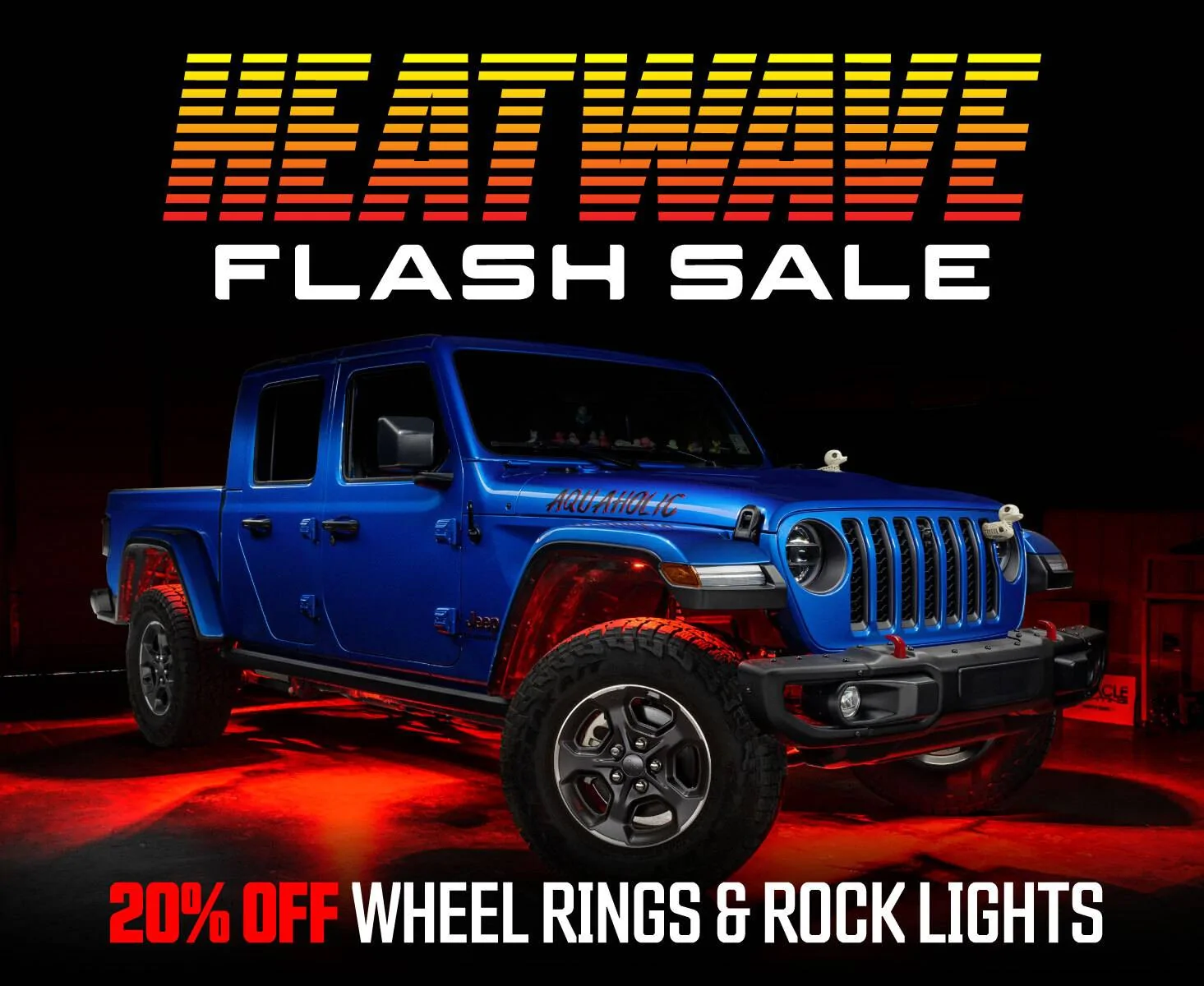 Jeep Gladiator ORACLE Lighting FLASH SALE heatwave-promo-JT