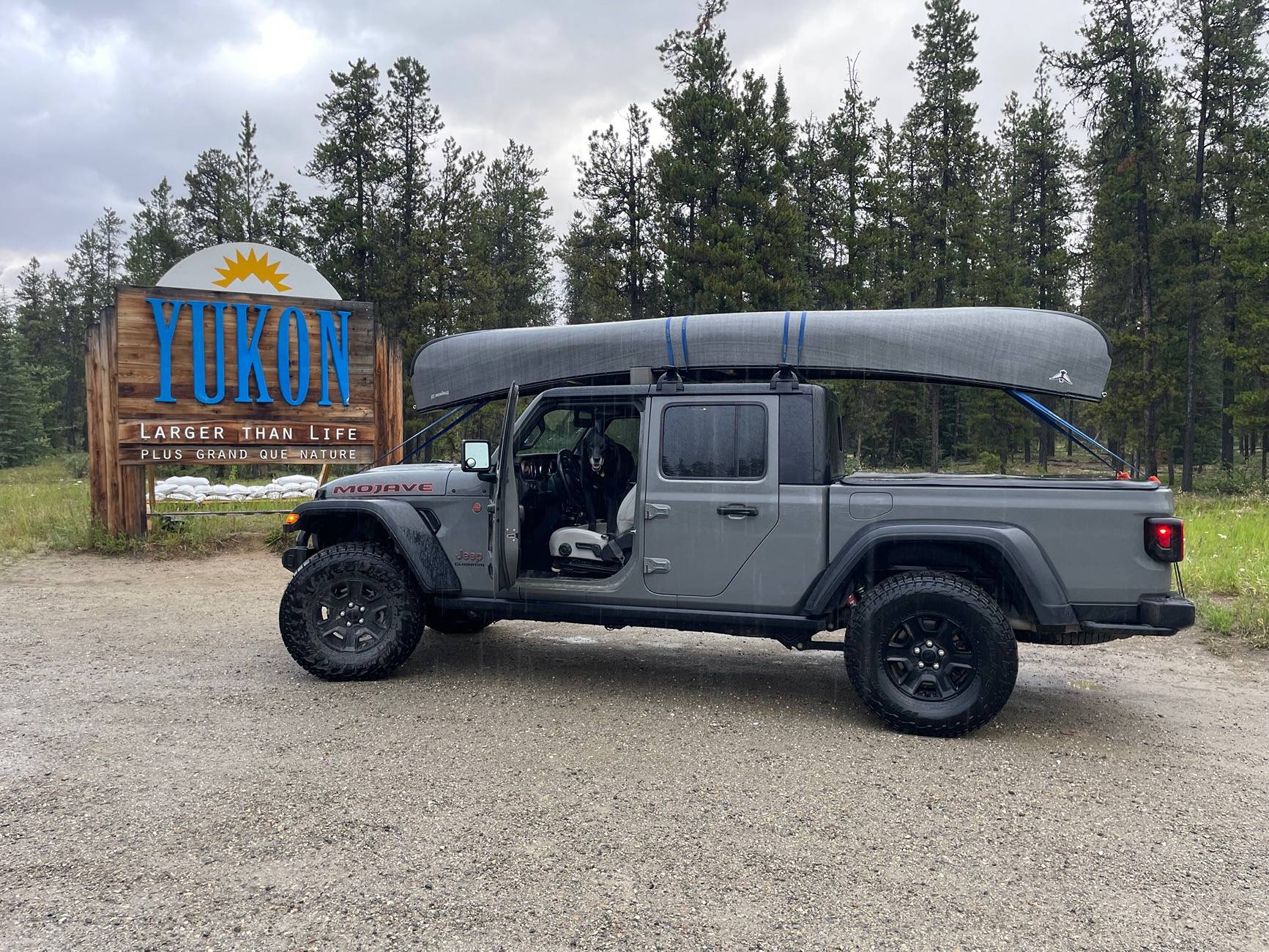 Jeep Gladiator Do You Canoe?  Post your rack pix & how you're haulin it. IMG_9933