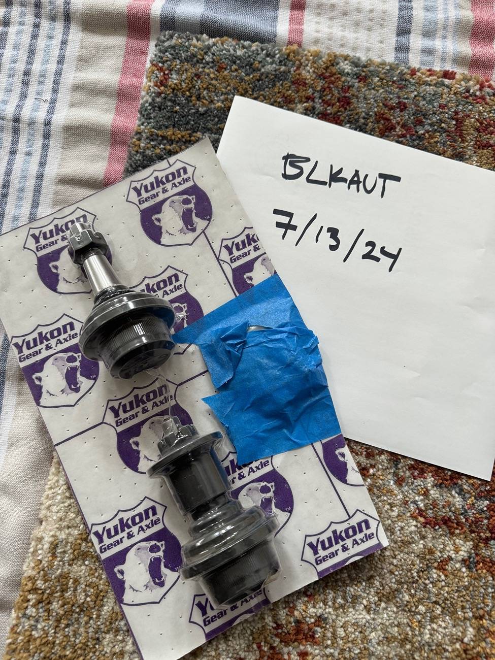 Jeep Gladiator Yukon HD ball joints Jeep JL / JT pair $140 IMG_8220