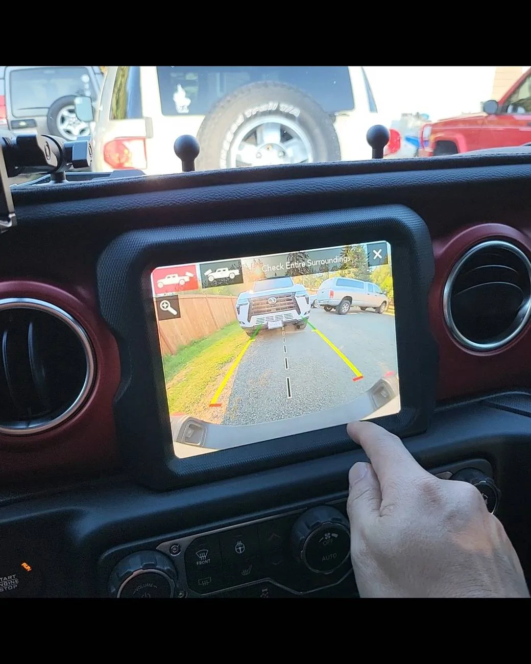 Jeep Gladiator Mopar Trail Cam DIY Installation - 2023 Diesel Gladiator Rubicon 1000011476