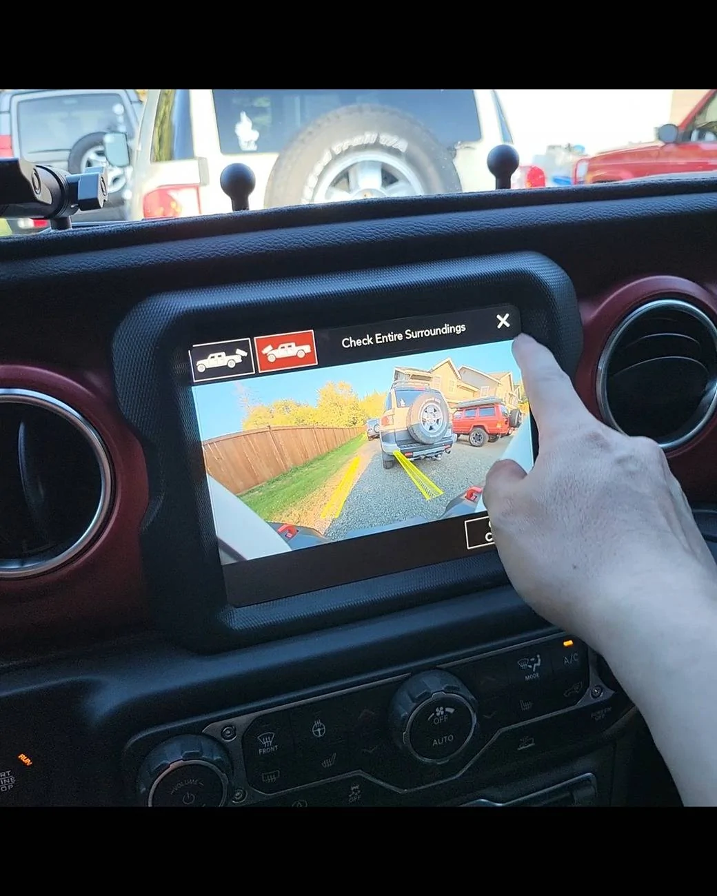 Jeep Gladiator Mopar Trail Cam DIY Installation - 2023 Diesel Gladiator Rubicon 1000011478