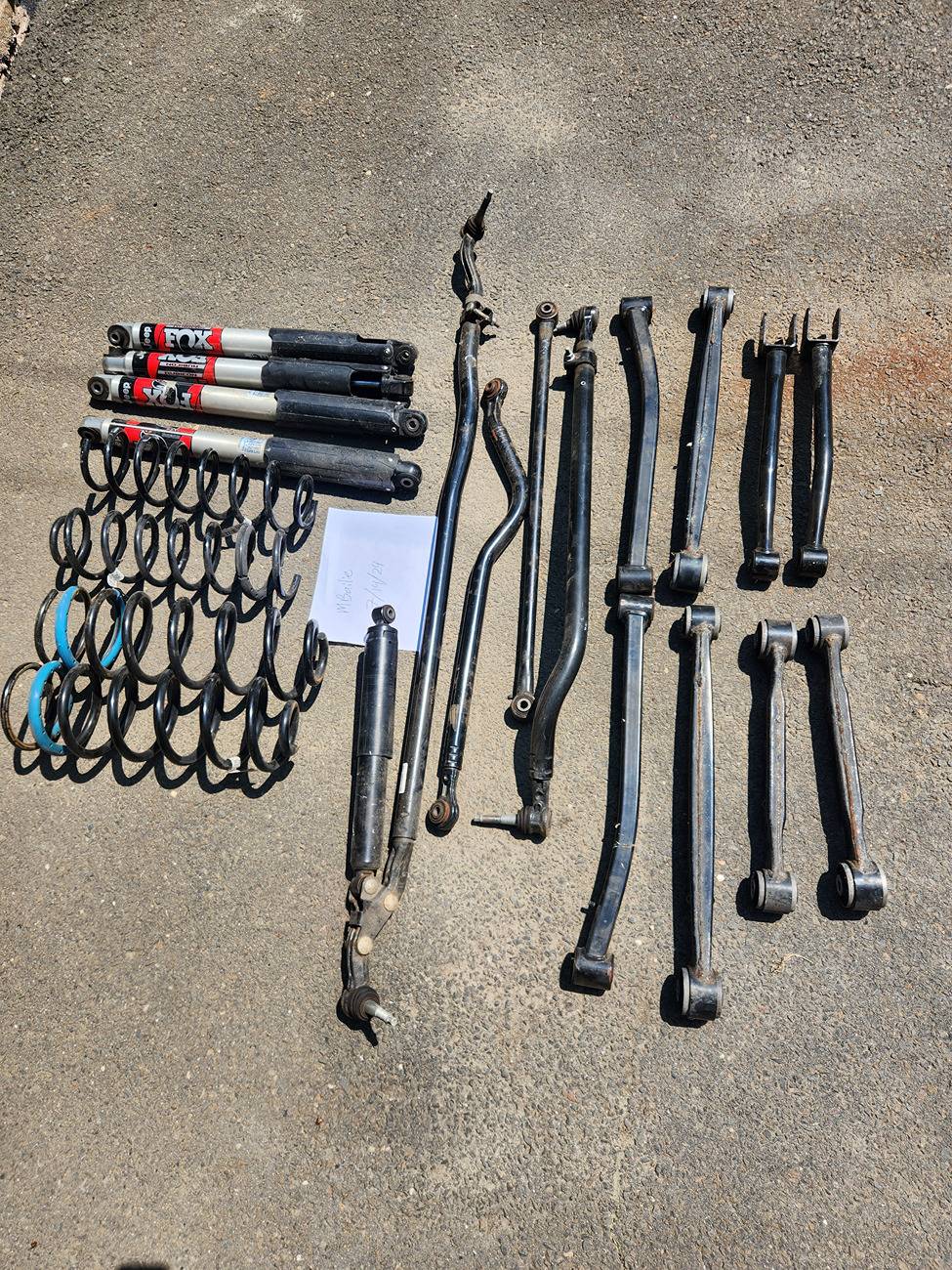Jeep Gladiator JT Rubicon take off suspension 1000007063