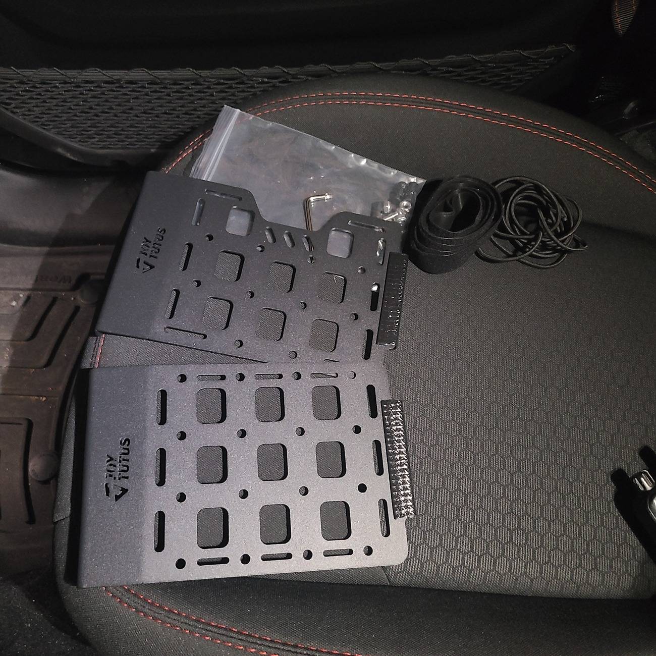 Jeep Gladiator Molle panel for console 20240714_193528