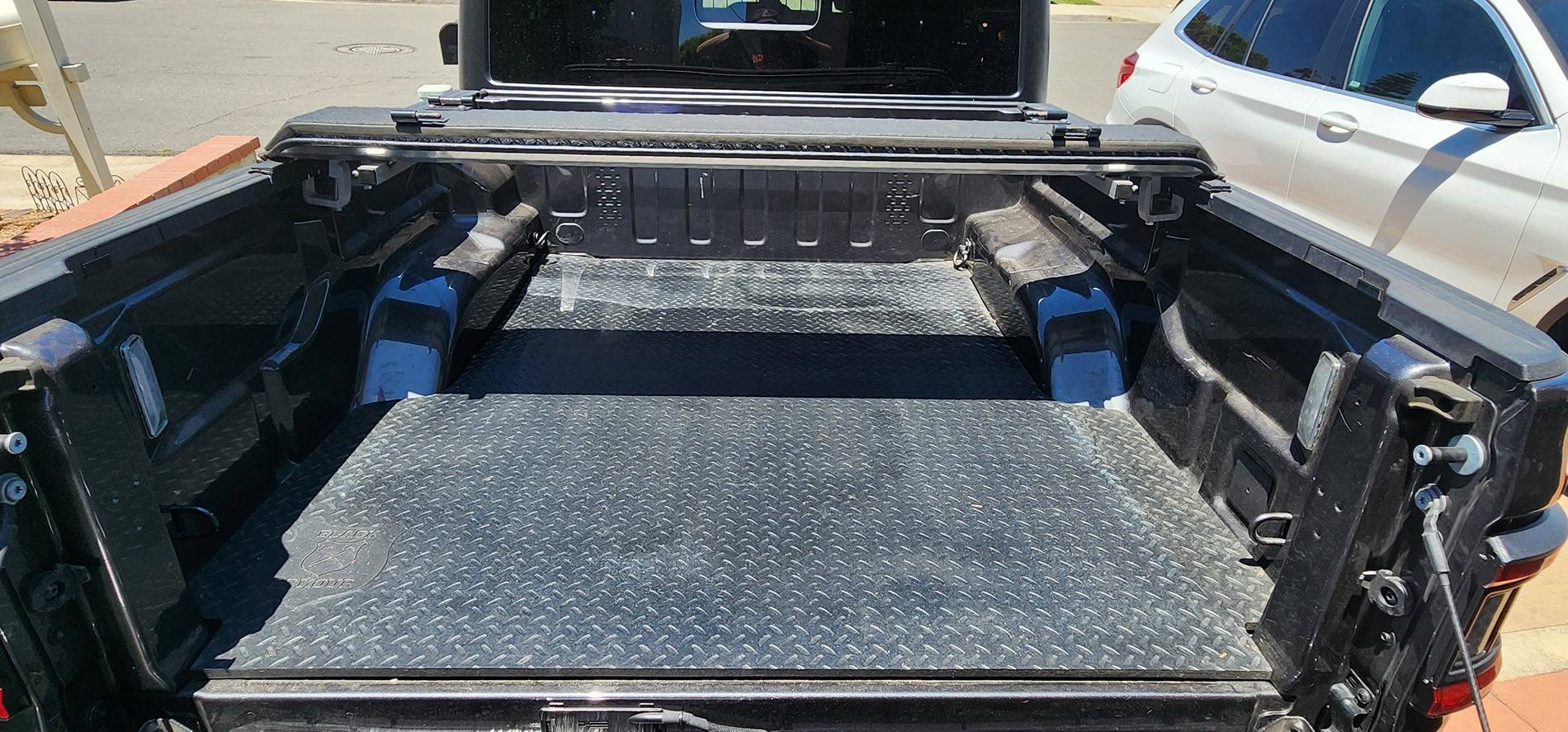 Jeep Gladiator Black Armour Bed Mat for Sale Southern California 20240614_133035