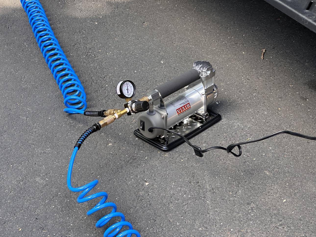 Jeep Gladiator DIY Dual Tire Portable Inflator Setup; VIAIR 450P 1721065469057-29