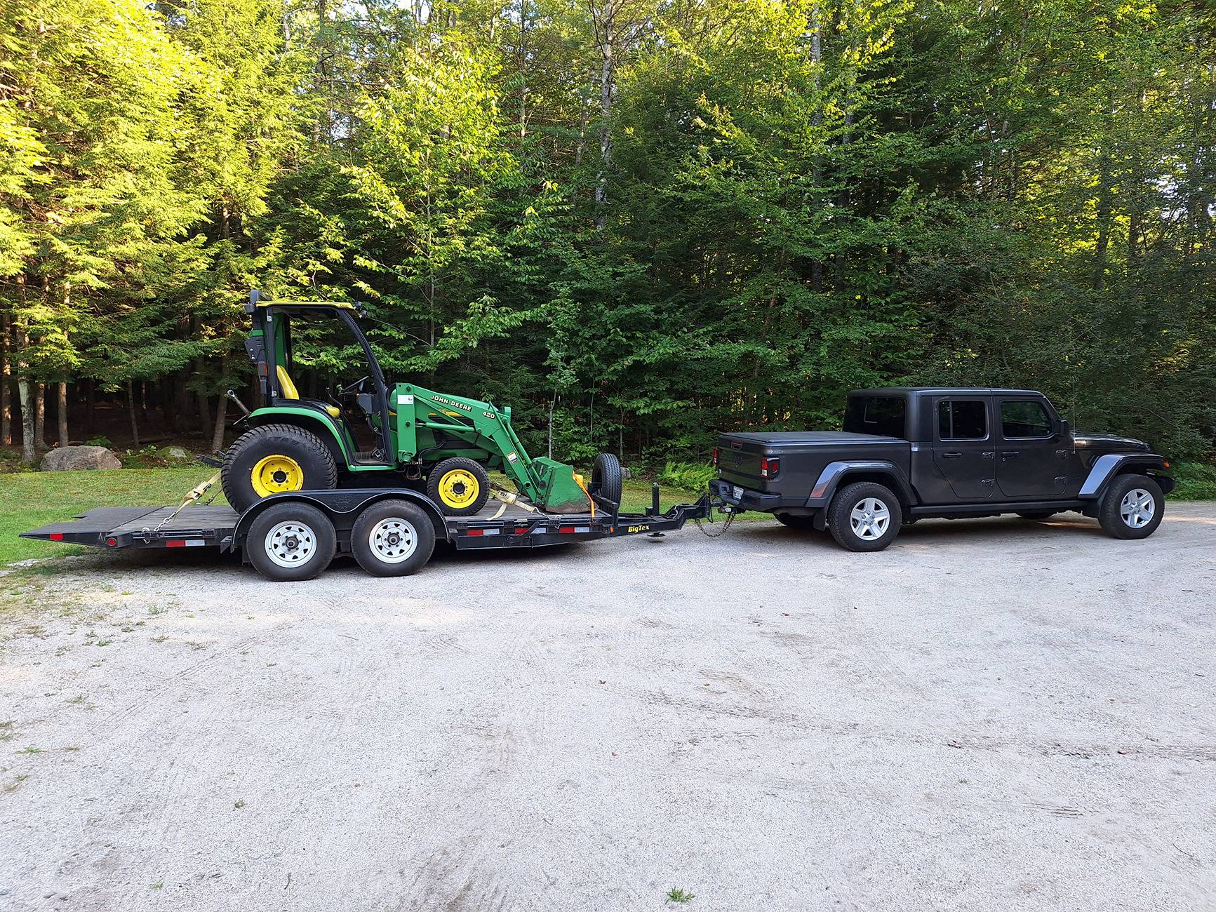 Jeep Gladiator Towing Gas vs Diesel 20230904_164351