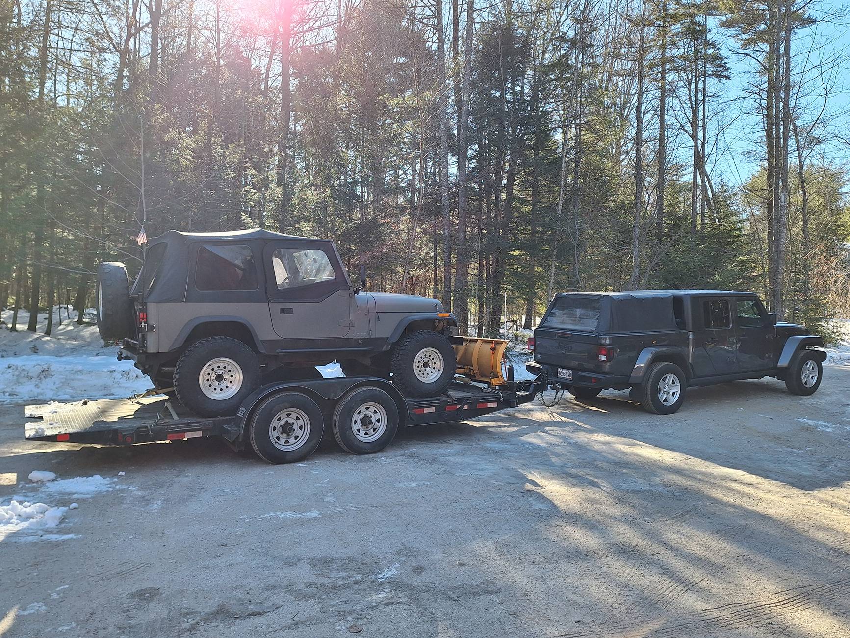 Jeep Gladiator Towing Gas vs Diesel 20240207_102024