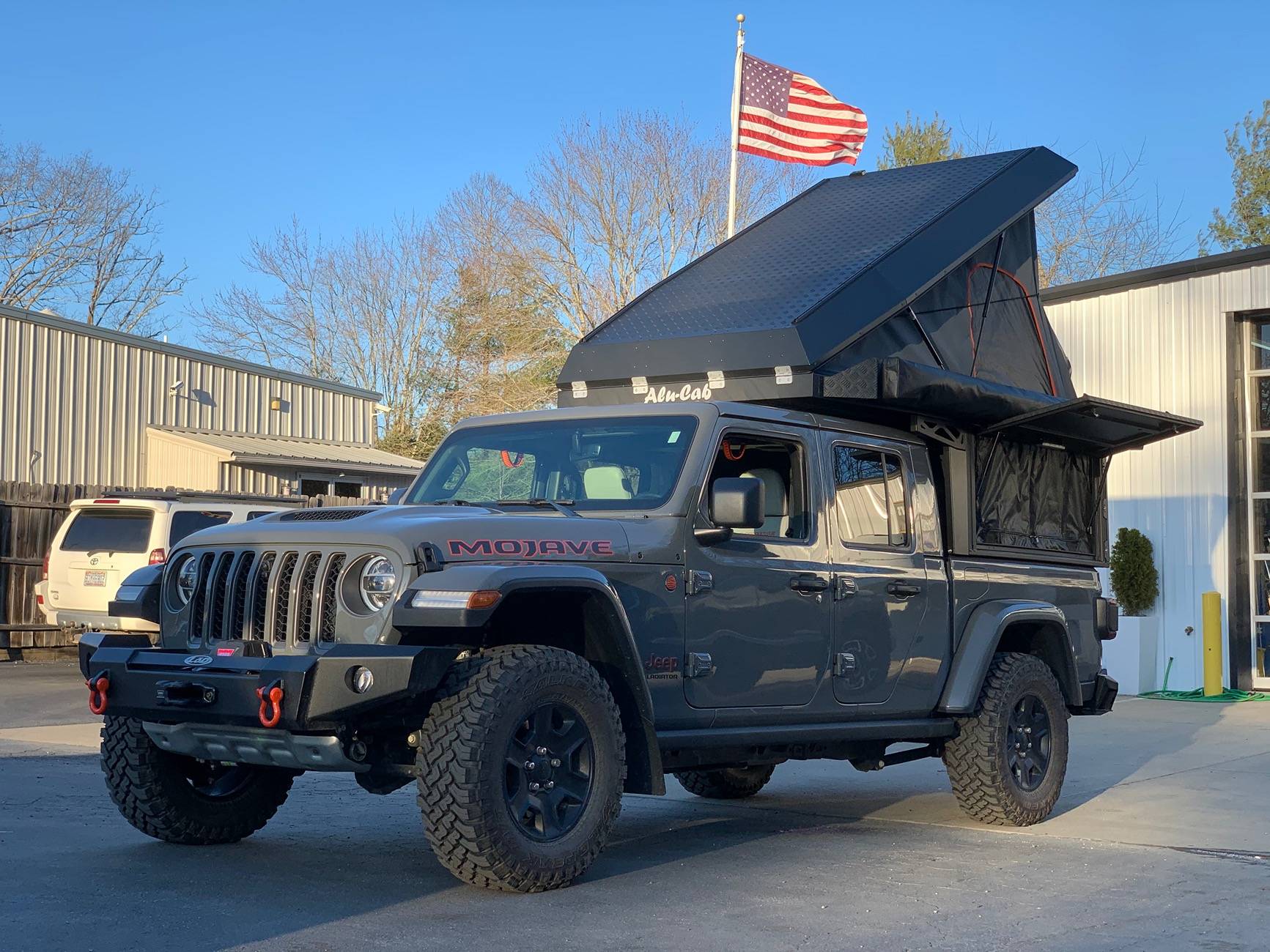Jeep Gladiator How much weight does it take to sag a Mojave IMG_2167