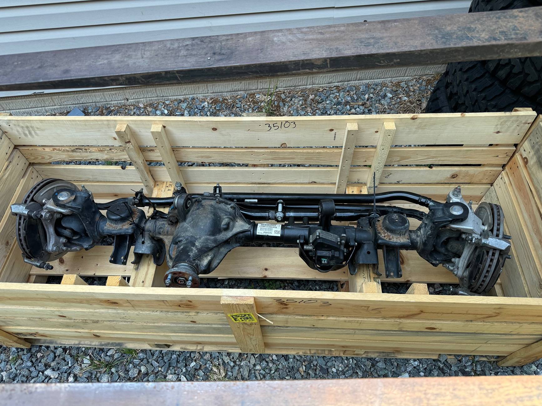 Jeep Gladiator 2020 Full set of Rubicon Axels IMG_2746