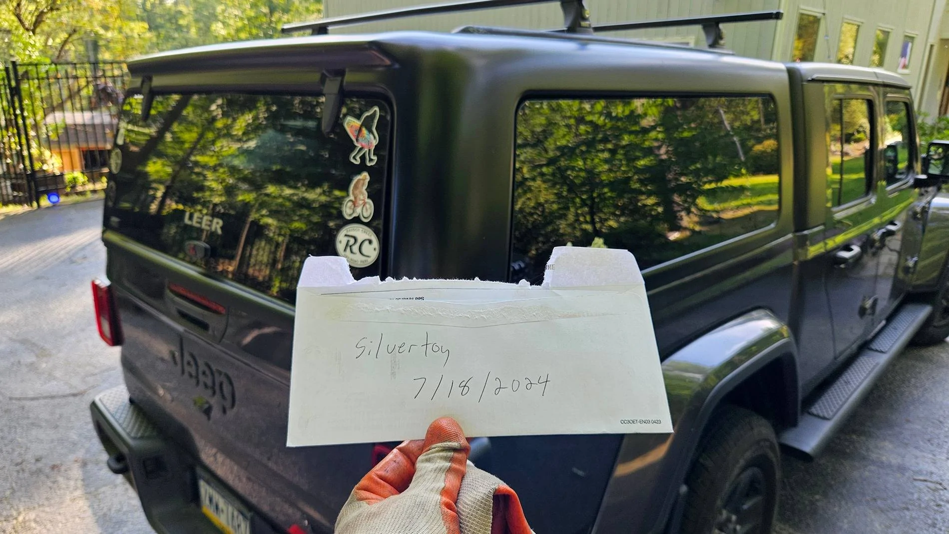 Jeep Gladiator Leer 100XQ cap,  $1900, obo. 20240718_182537