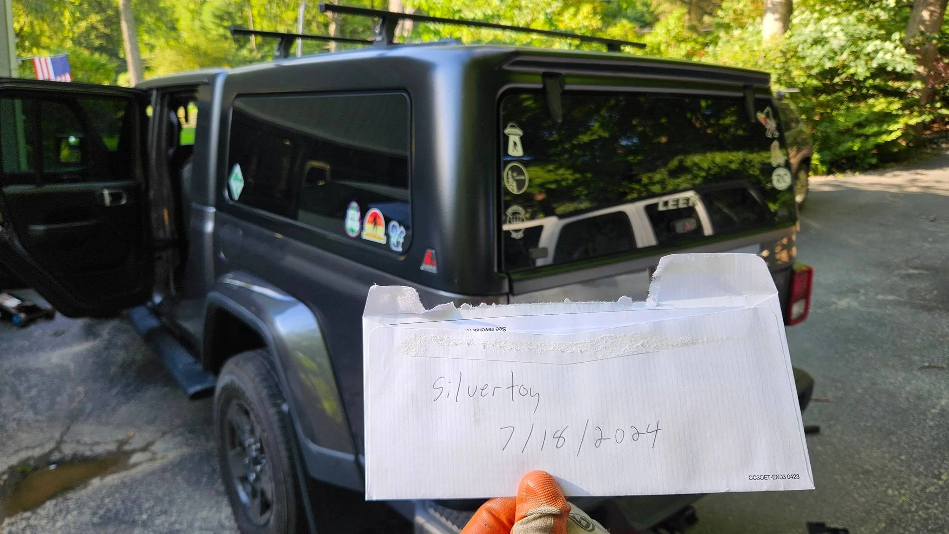 Jeep Gladiator Leer 100XQ cap,  $1900, obo. 20240718_182526