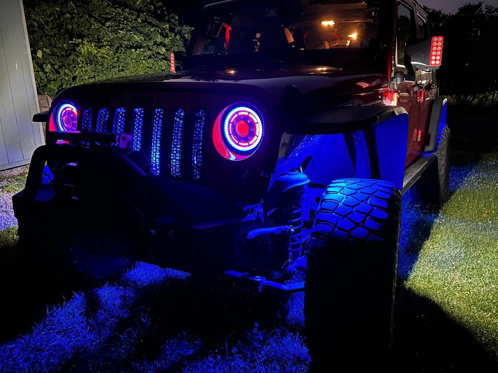 Jeep Gladiator ORACLE Lighting at the New Jersey JP Invasion IMG_3919