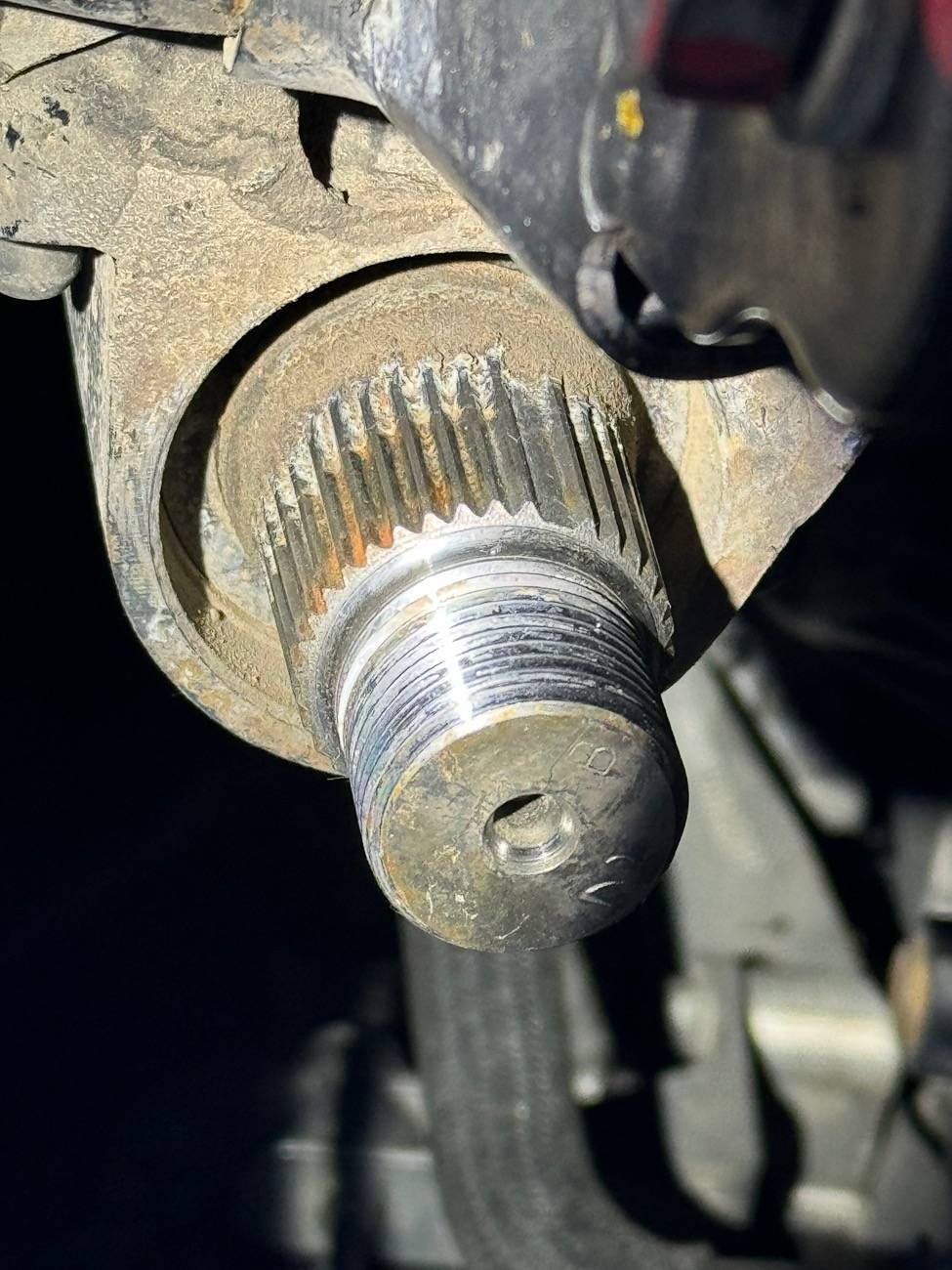 Jeep Gladiator Pitman arm shifted / gearbox question IMG_4699