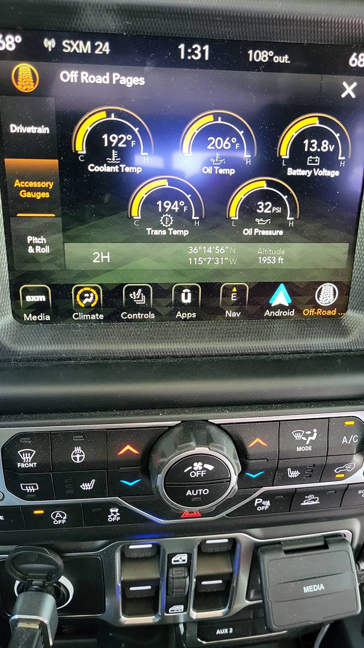 Jeep Gladiator Coolant overheating while towing? 20240719_133133