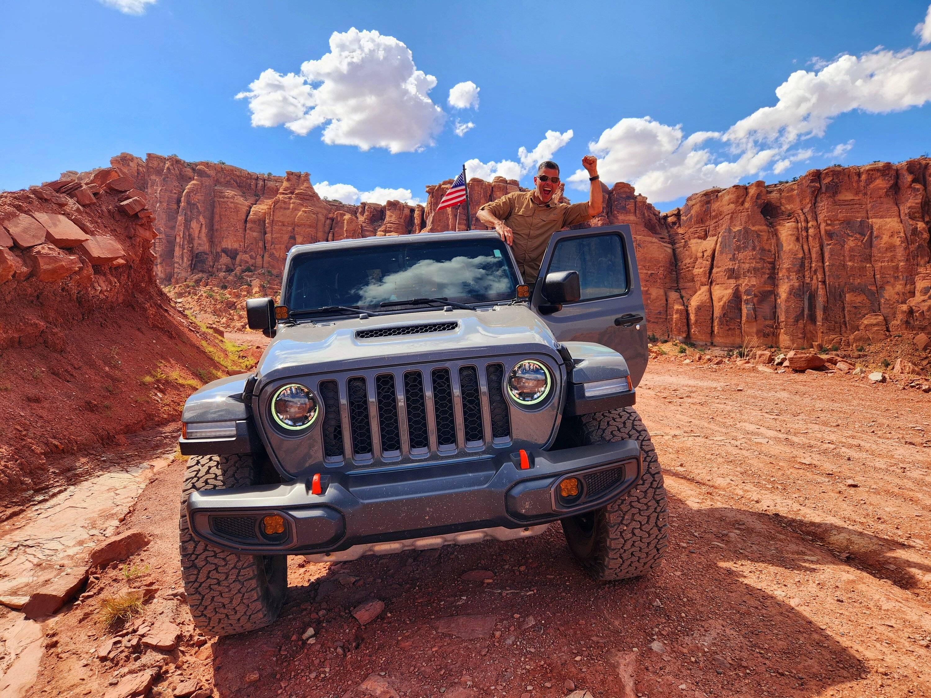 Jeep Gladiator We survived Moab in July 20240714_161408