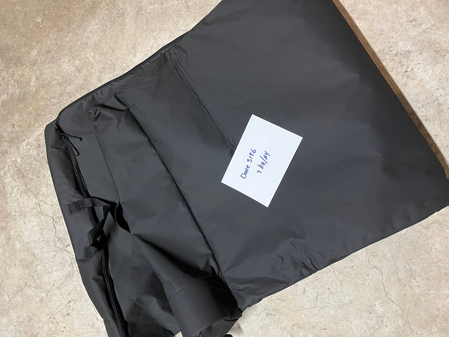 Jeep Gladiator MOPAR Soft Top Window Storage Bag 847CEB60-A964-42A1-BCDD-C80433EE4F2A