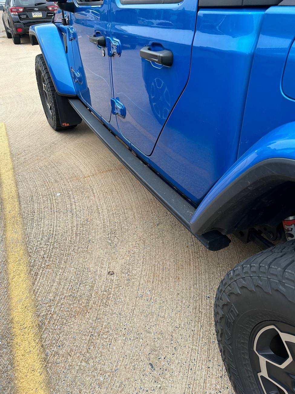 Jeep Gladiator Side steps IMG_1413