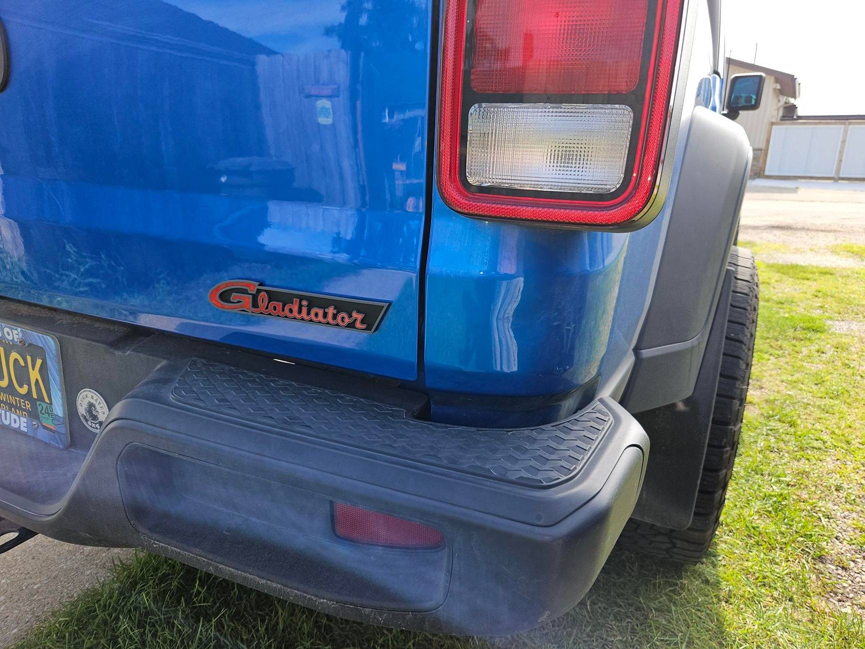 Jeep Gladiator ‘Raised’ Tailgate Gladiator Lettering….. What do you have (from where)? 20240708_174358