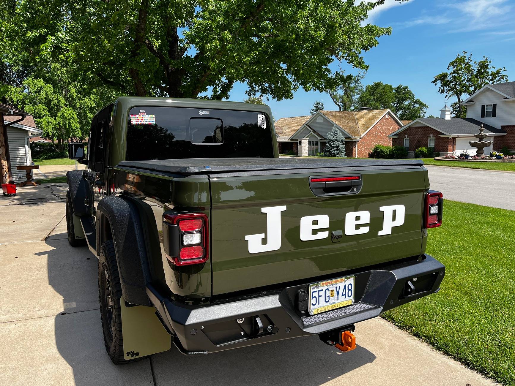 Jeep Gladiator ‘Raised’ Tailgate Gladiator Lettering….. What do you have (from where)? IMG_8499