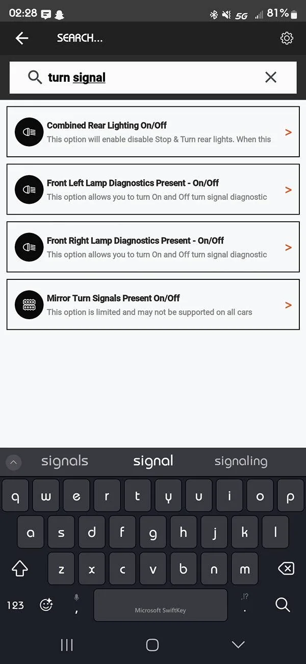 Jeep Gladiator Need help with Jscan settings for new turn signals. Screenshot_20240721_022818_OBD JScan