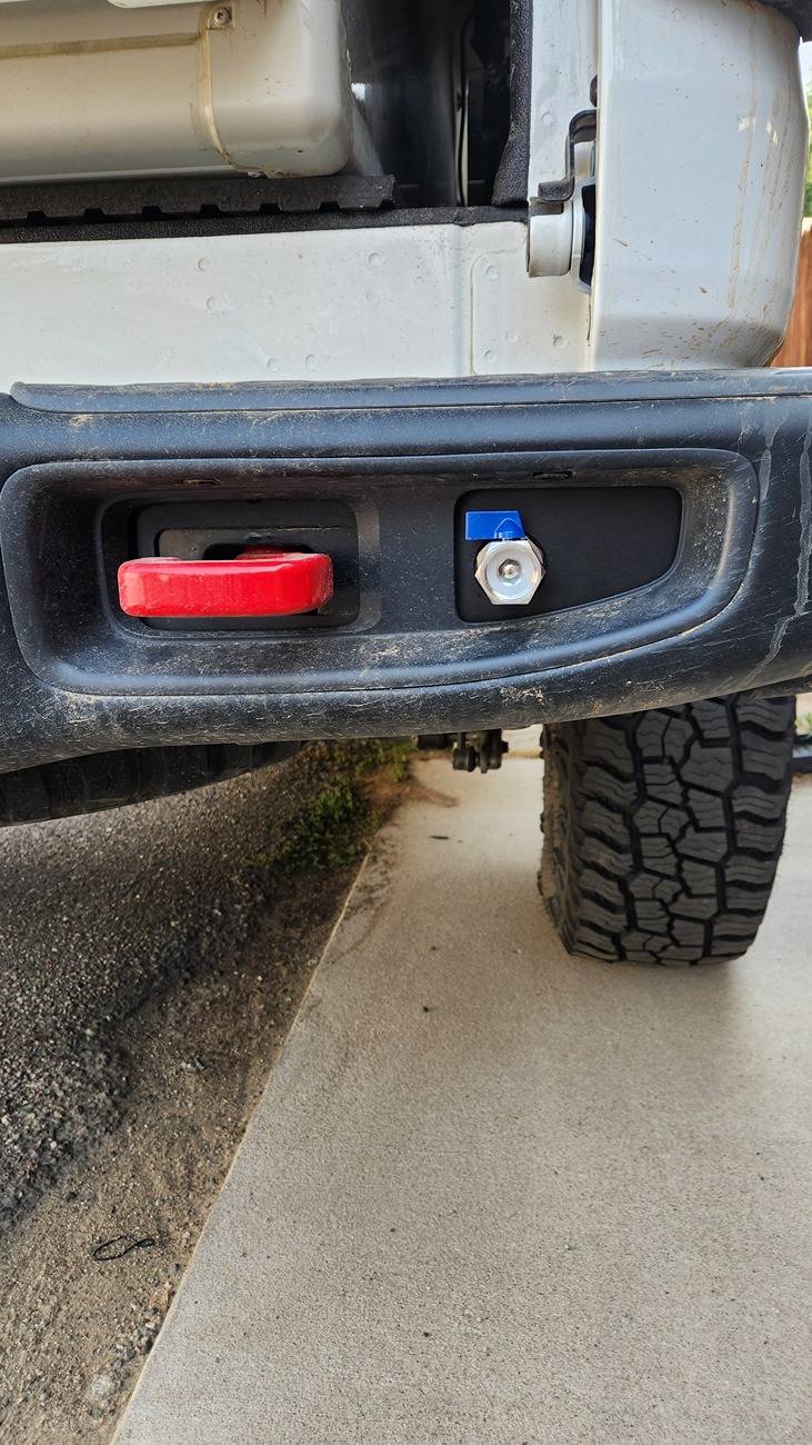 Jeep Gladiator Trail'd Boondocker Install / Plumbing Ideas 20240723_173808