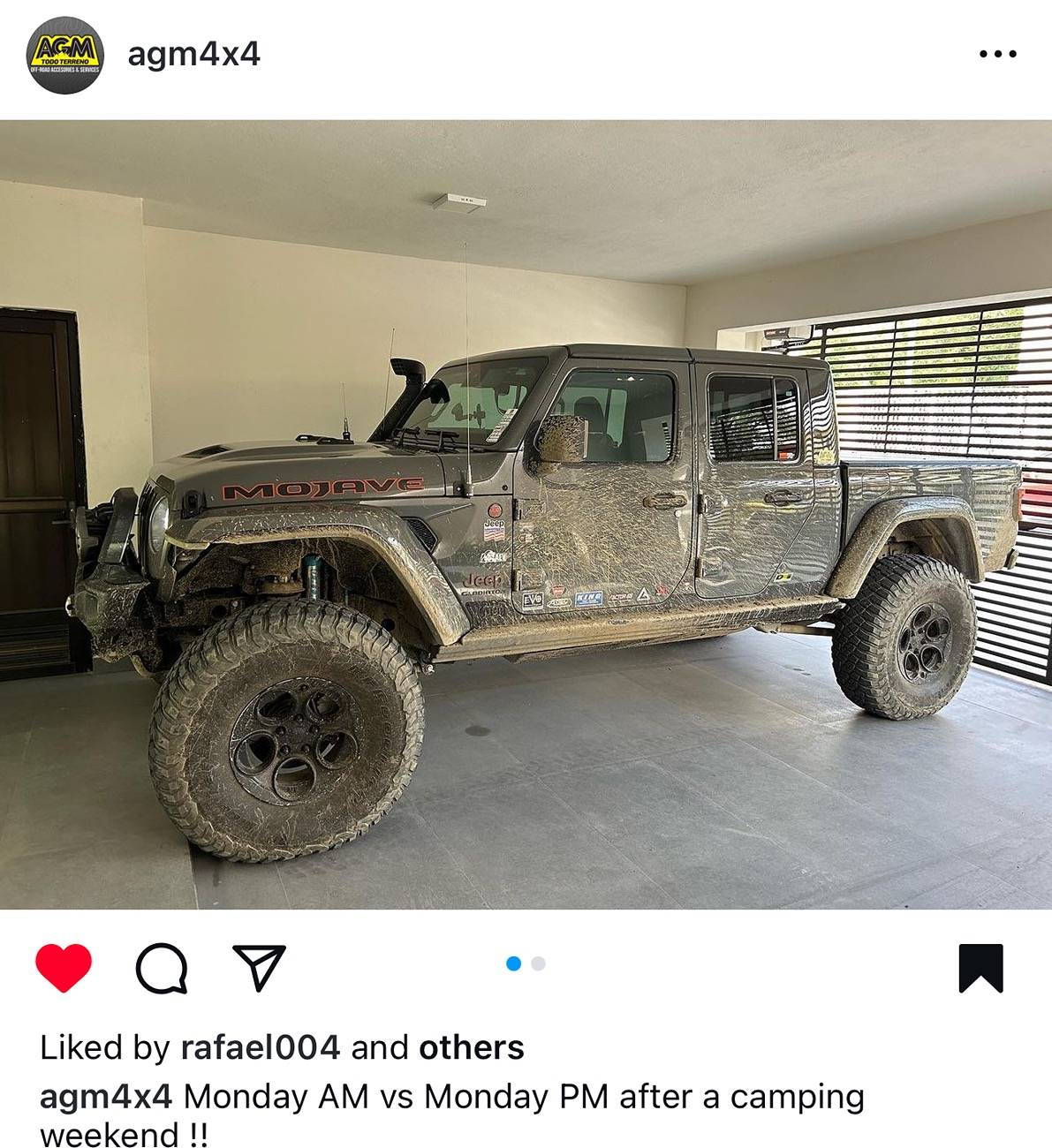 Jeep Gladiator Anyone install a snorkel on a Mojave? IMG_9126