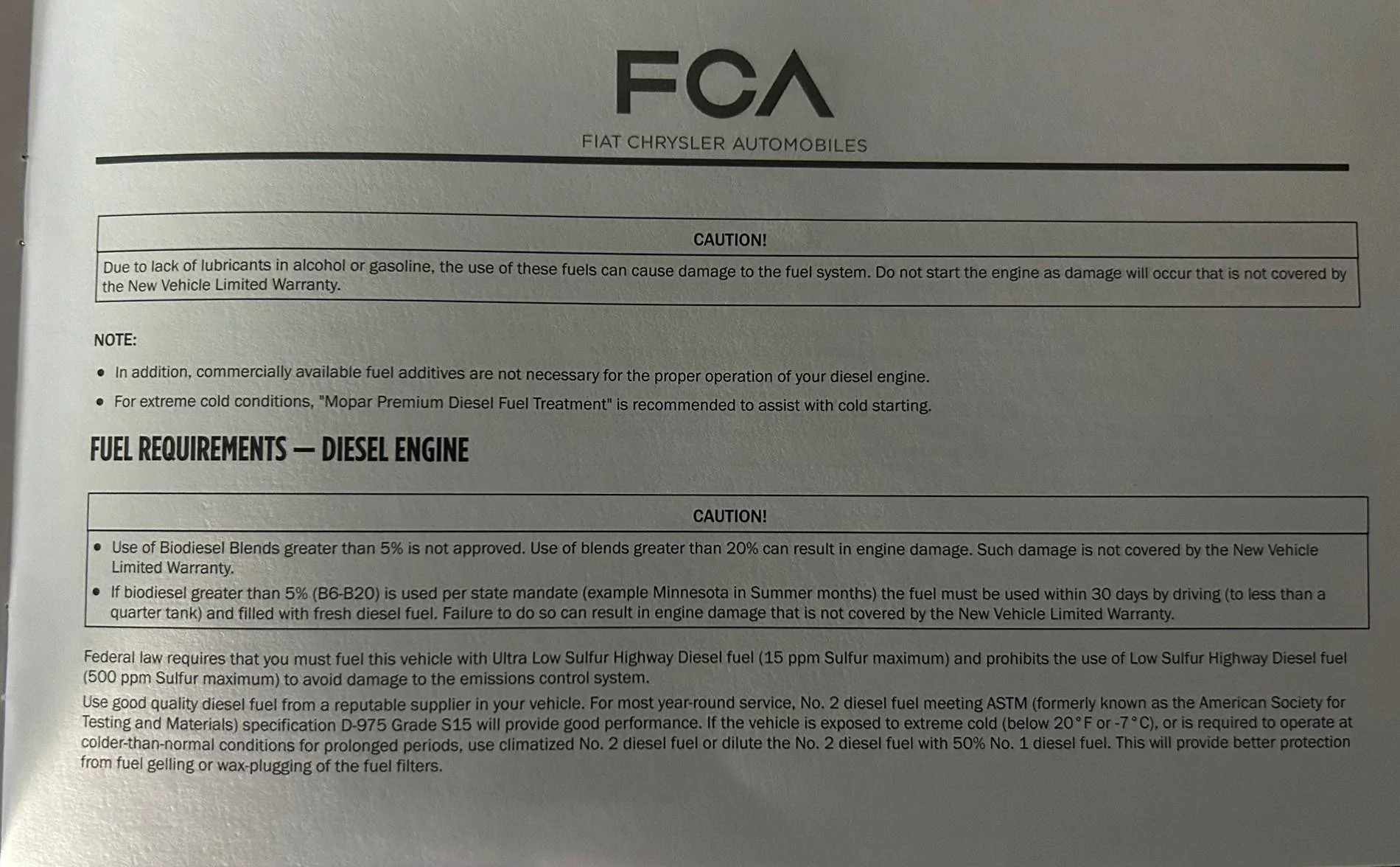 Jeep Gladiator CP4 Fuel Pump EcoDiesel Recall IMG_7240