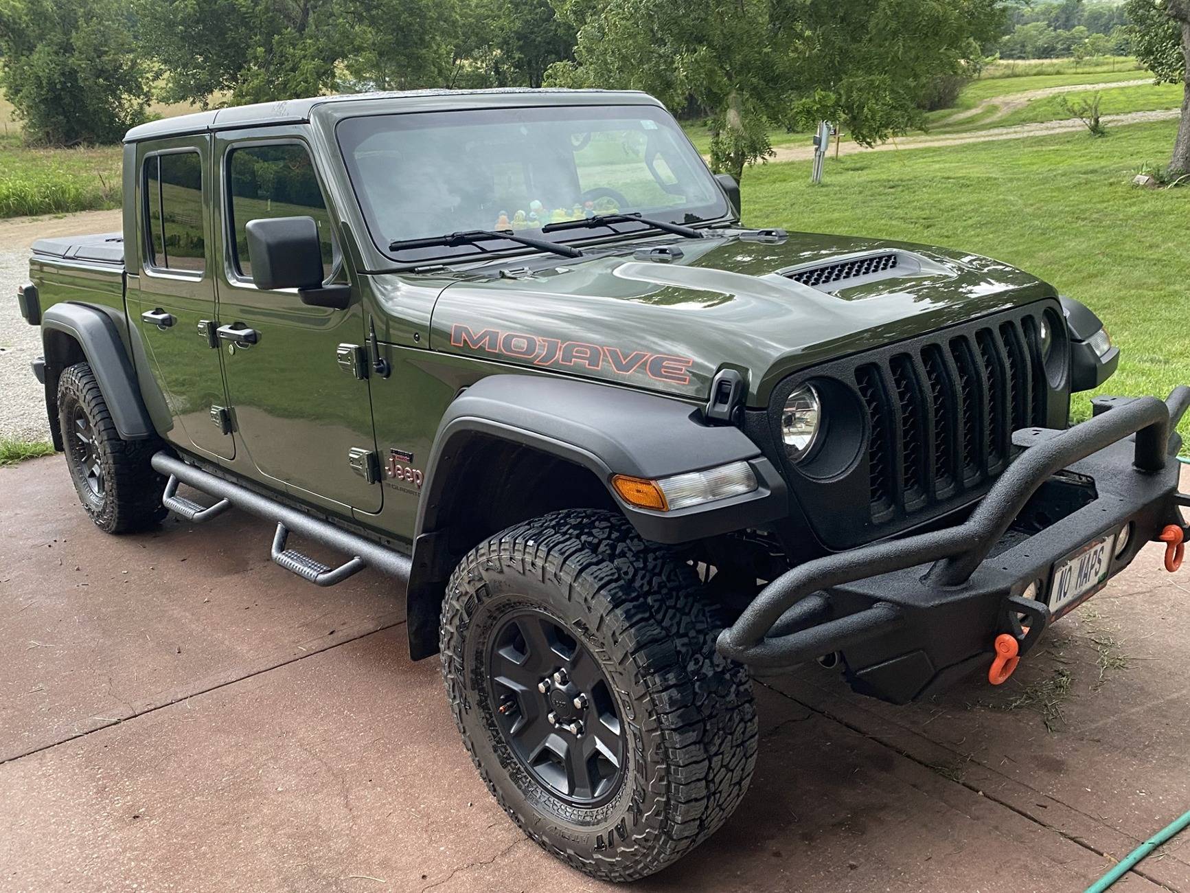 Jeep Gladiator Extended road trip in our Mojave. Olivia tri