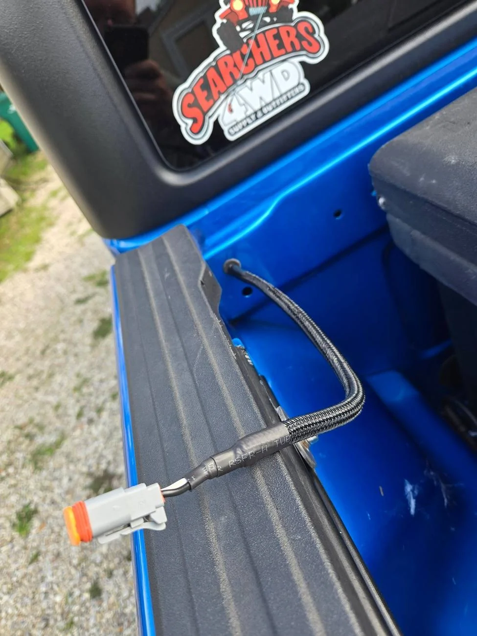 Jeep Gladiator Rear Bumper / Side Work Lights Added 20240530_175148