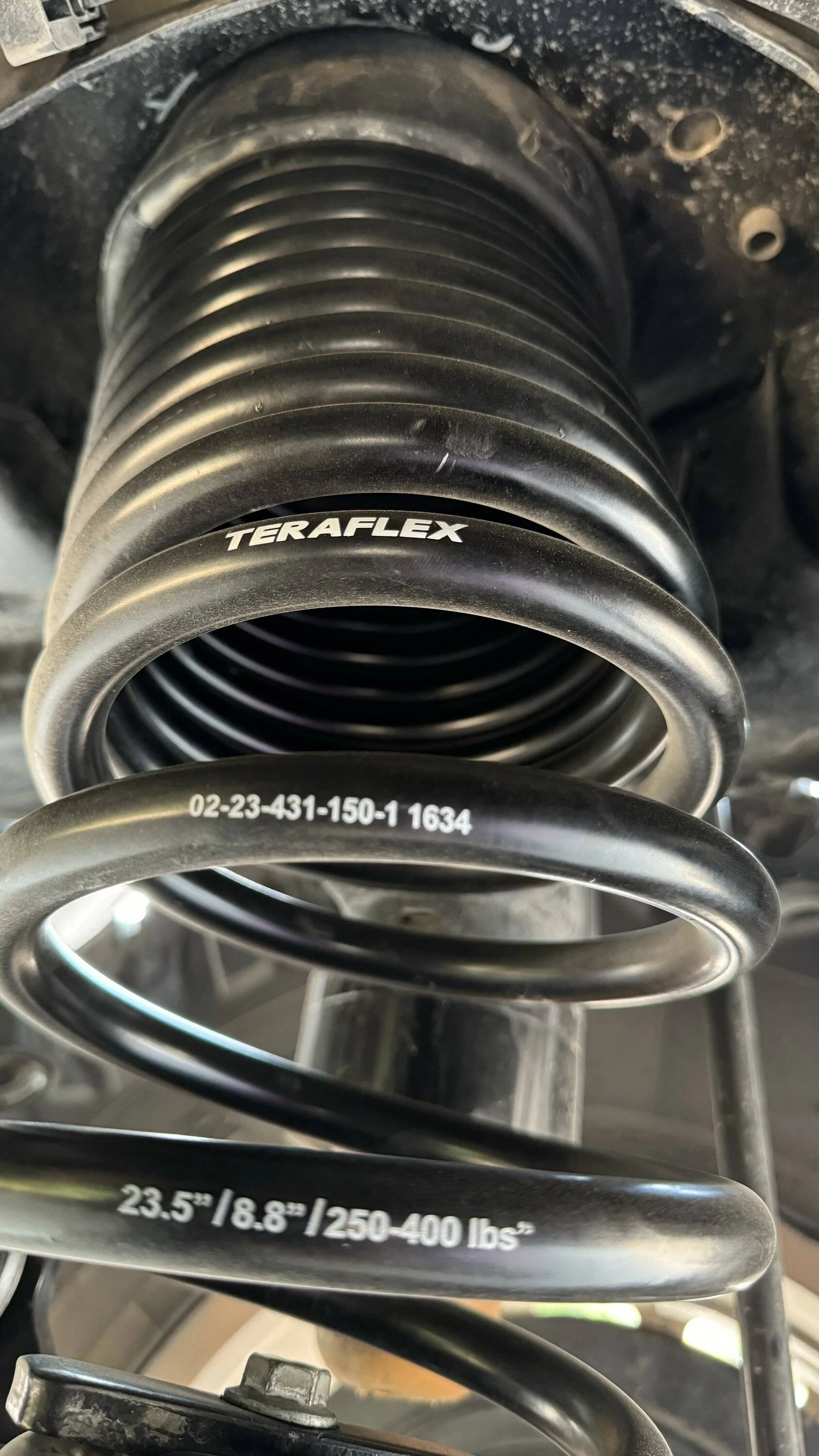 Jeep Gladiator Teraflex 3.5” ST3 Extended Travel Lift coil issues. IMG_0662