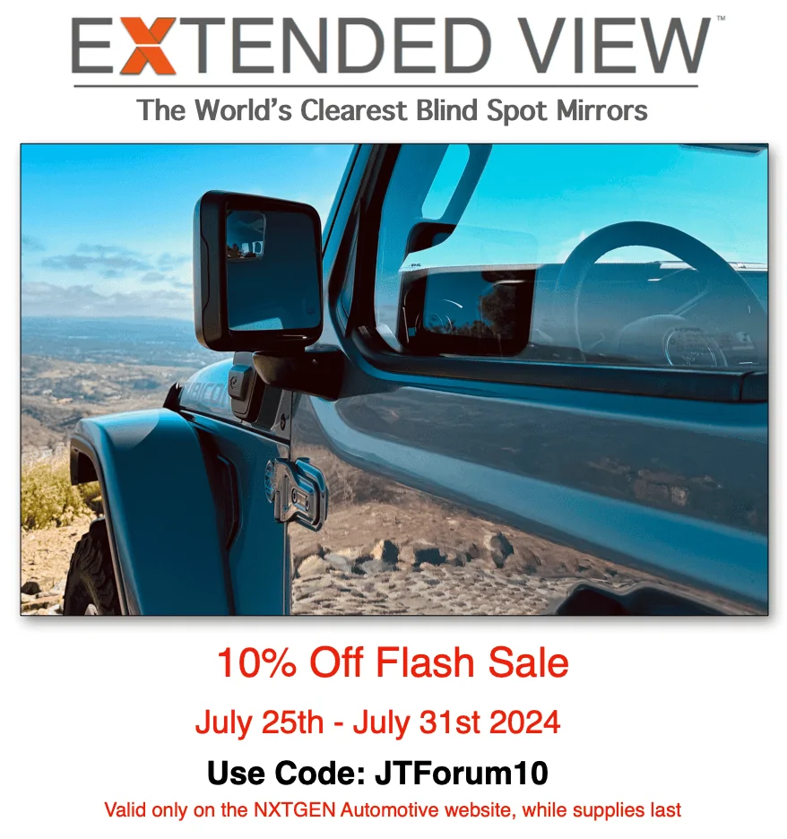 Jeep Gladiator Custom Gladiator Blind Spot Mirrors Jeep copy 2.1