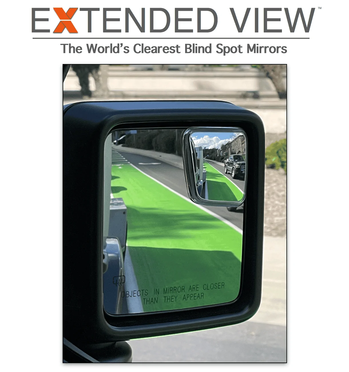 Jeep Gladiator Custom Gladiator Blind Spot Mirrors Tow R