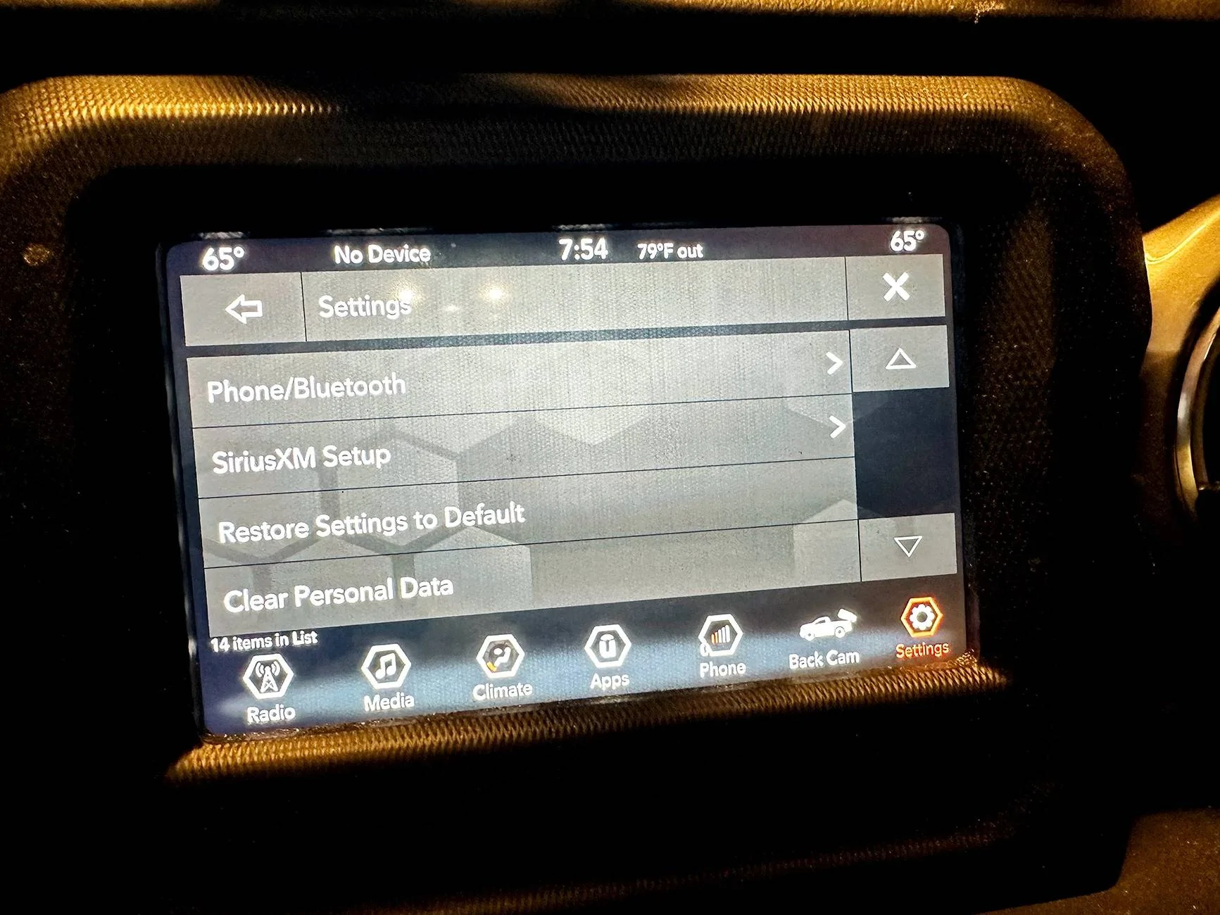 Jeep Gladiator 2020 JEEP GLADIATOR UCONNECT 4 MULTIMEDIA RECEIVER & 7" DISPLAY | 68406031AH - $400 SHIPPED IMG_9029
