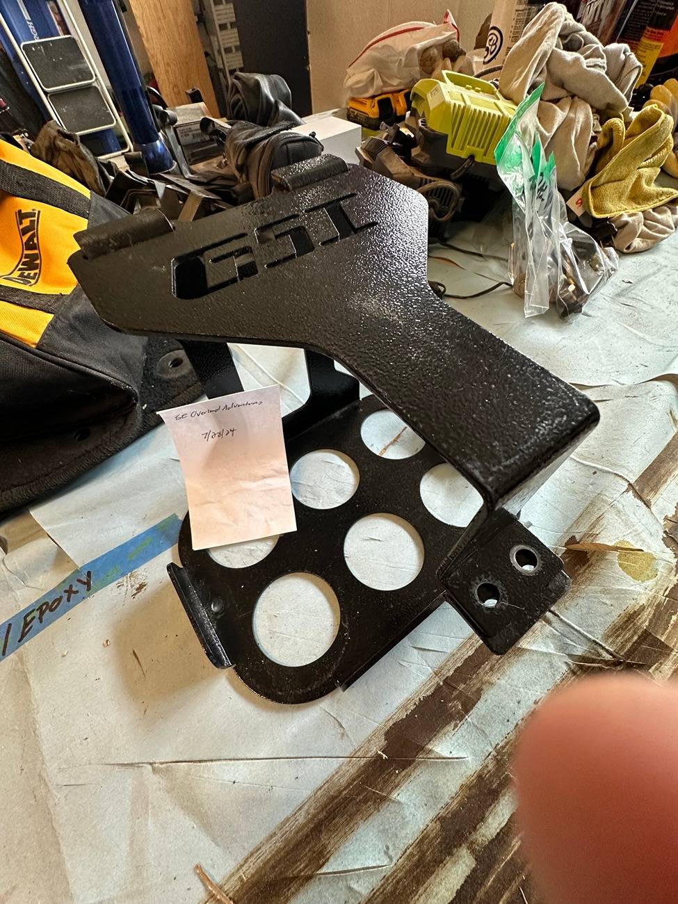Jeep Gladiator GSI Optima Battery Box for Blue/Red/Yellow Top 34/78 Optima Batteries - $35 SHIPPED IMG_9912