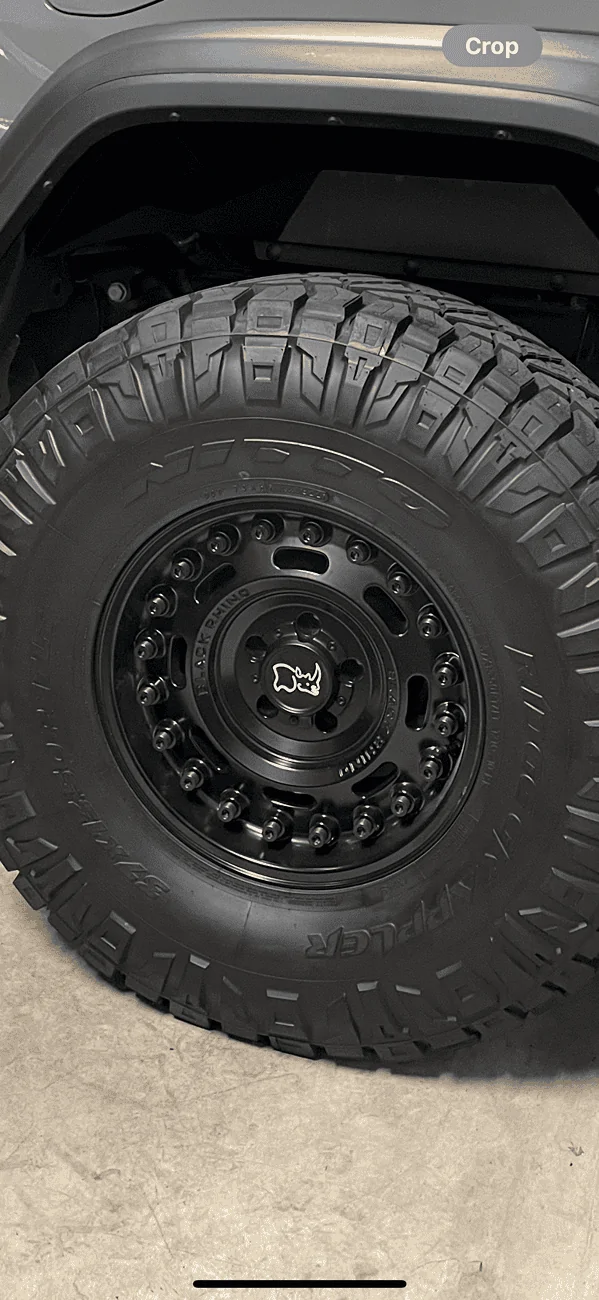 Jeep Gladiator (4) Black Rhino Axle Wheels 17x9.5 / 5x127 / -18mm IMG_2986