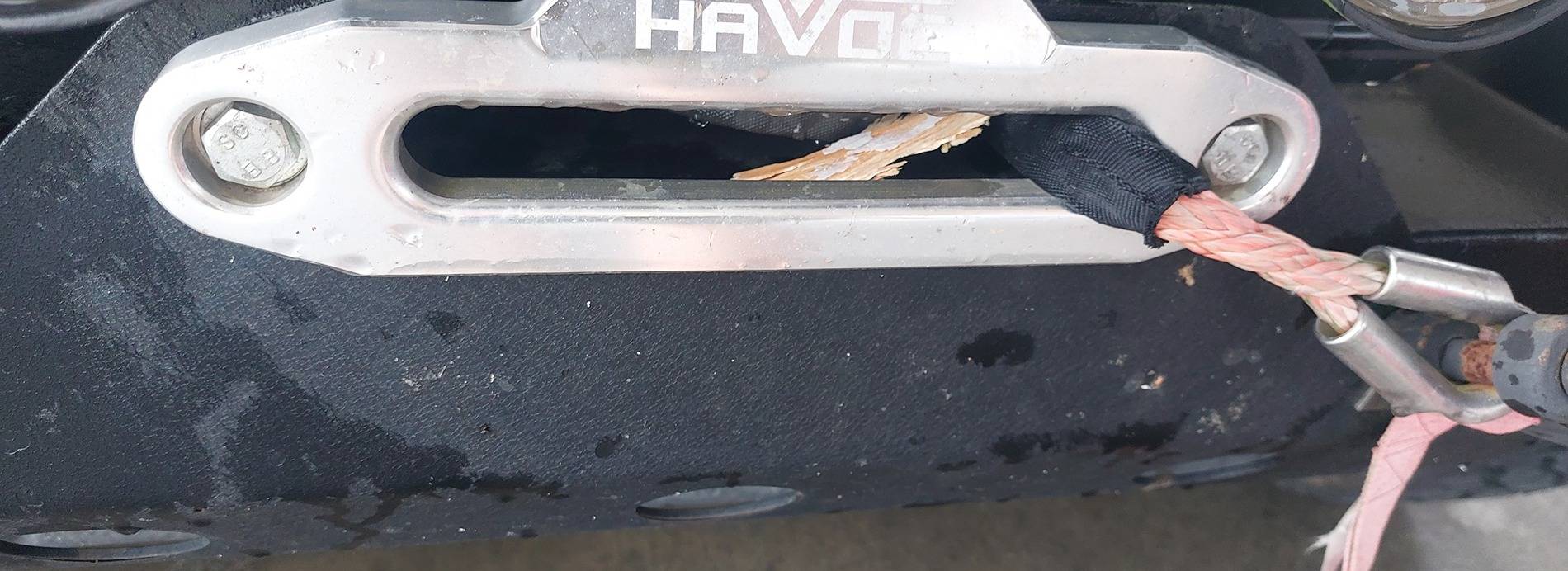 Jeep Gladiator Barricade Trailforce HD Bumper after 1 use 20240728_151244