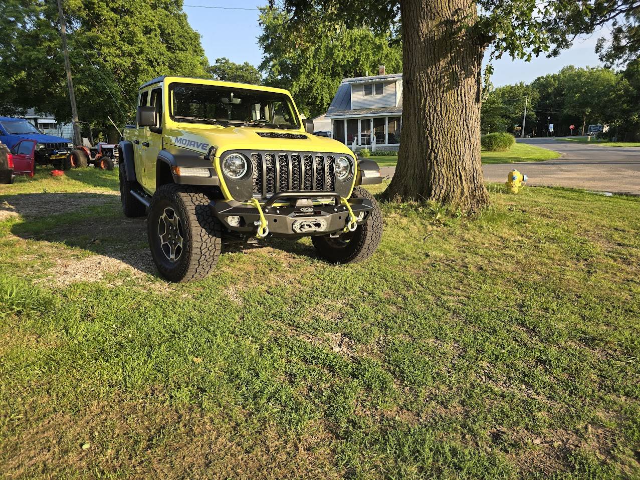 Jeep Gladiator Barricade Trailforce HD Bumper after 1 use 20240715_194237