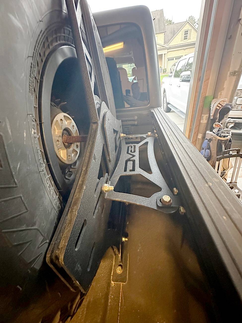 Jeep Gladiator DV8 Jeep Gladiator JT Stand Up Spare Tire Mount - $50 tire-mount