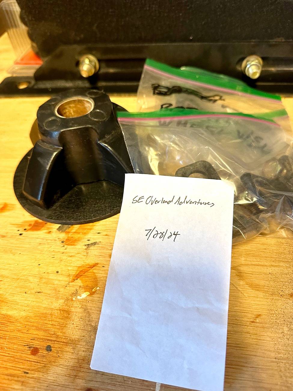 Jeep Gladiator DV8 Jeep Gladiator JT Stand Up Spare Tire Mount - $50 paper