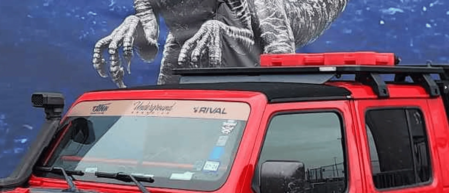 Jeep Gladiator . rival half rack