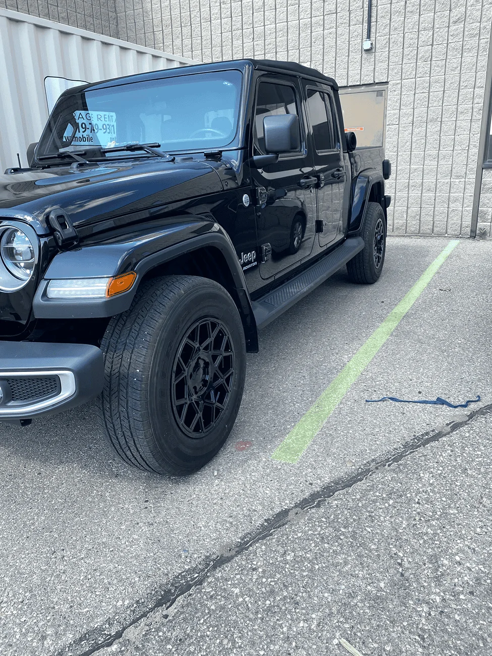 Jeep Gladiator Show me your black rims on your black gladiator! 1722369363163-gg
