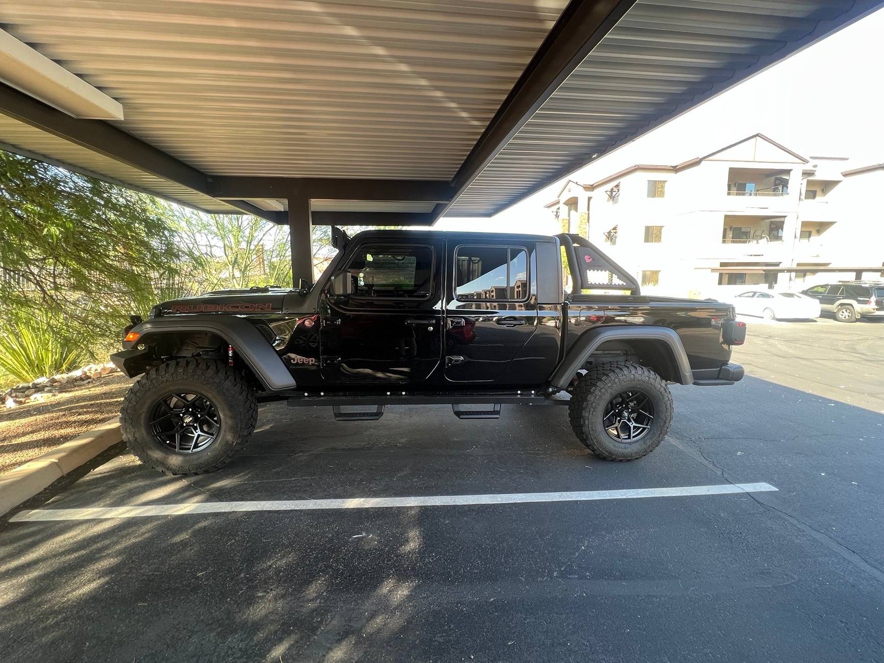 Jeep Gladiator Show me your black rims on your black gladiator! Gladiator-Juan E
