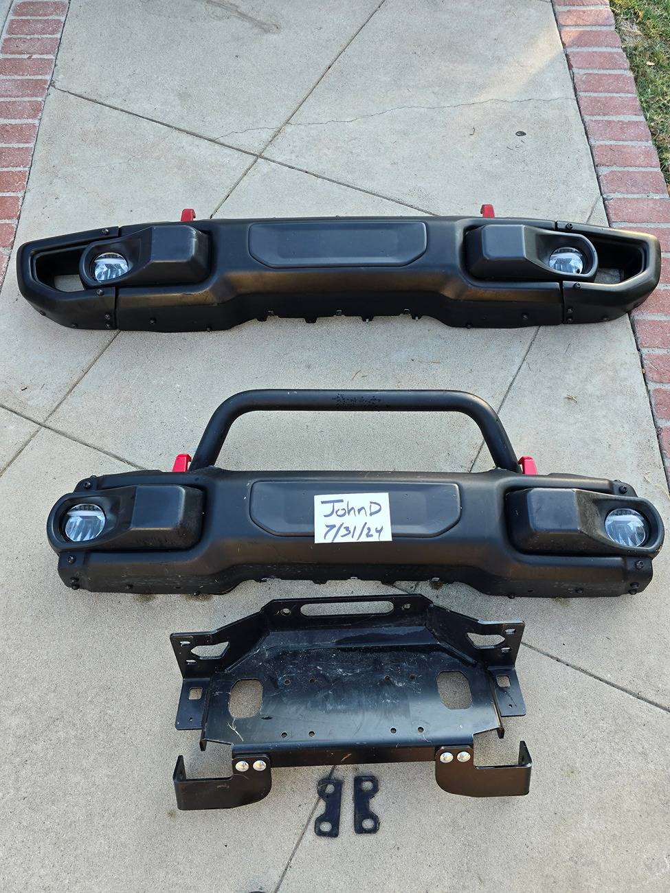 Jeep Gladiator Mopar Steel Bumper 20240731_185620