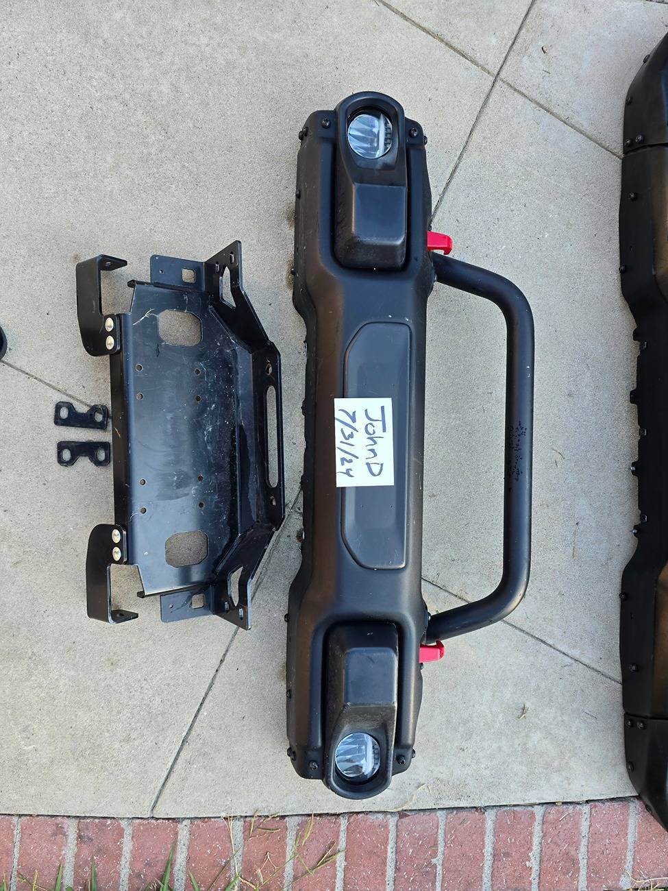 Jeep Gladiator Mopar Steel Bumper 20240731_185623