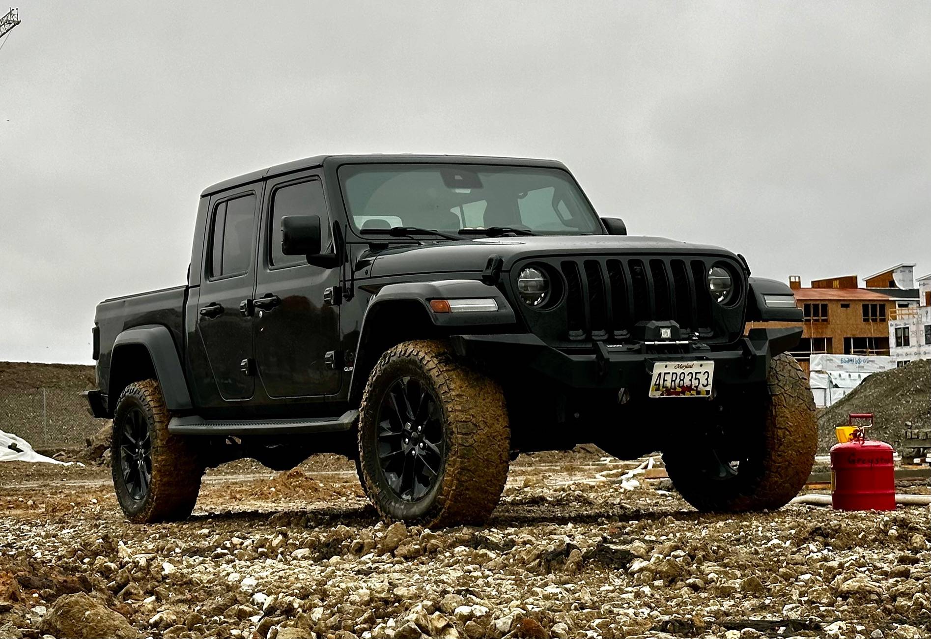 Jeep Gladiator Show me your black rims on your black gladiator! IMG_5371