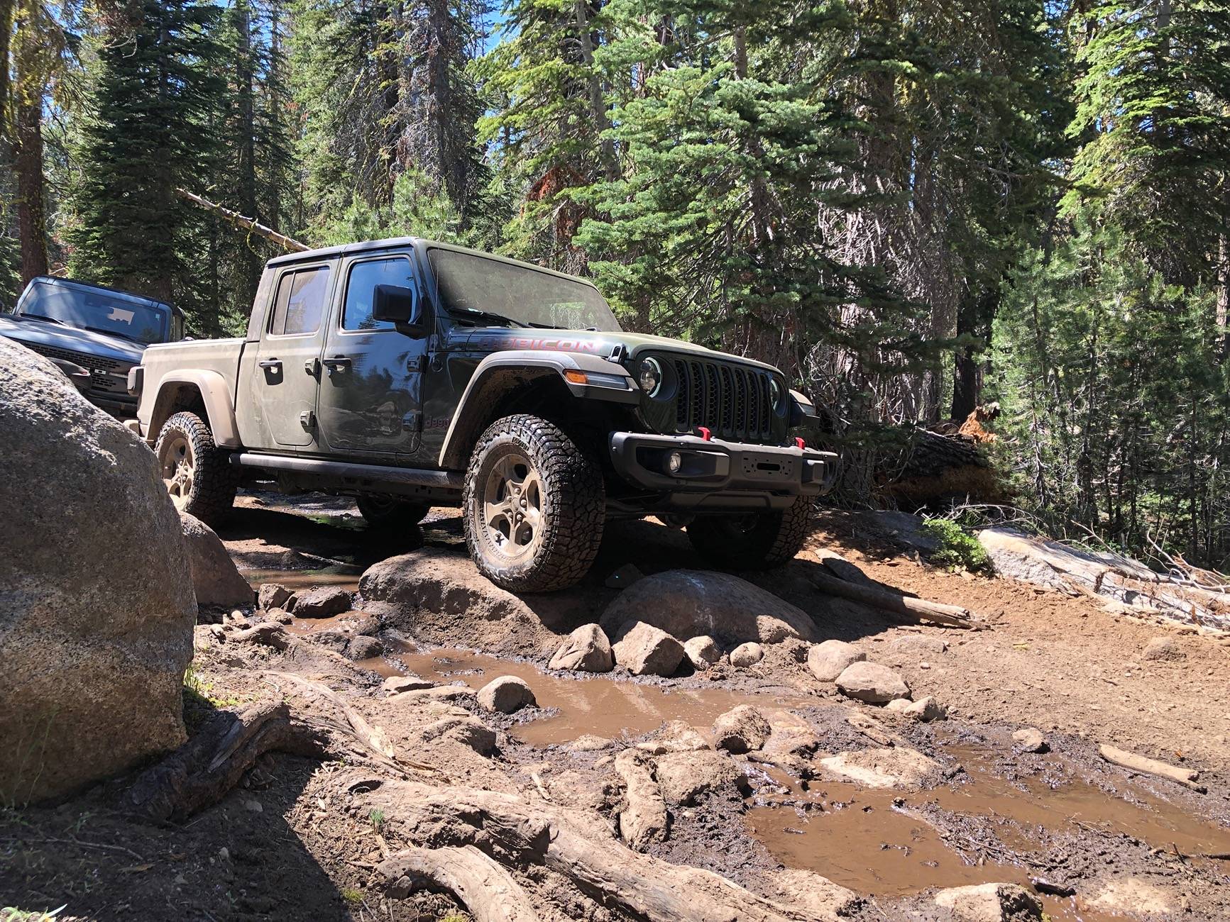 Jeep Gladiator Are there any conflicts with engine skid plates with no lift? F0BCF6A0-7B63-4BBE-B150-0F36CE7B5595