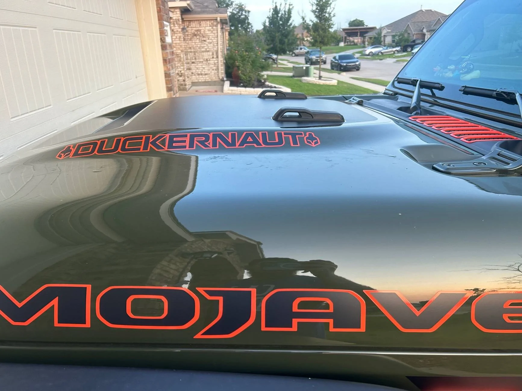 Jeep Gladiator Mojave orange mods IMG_1854