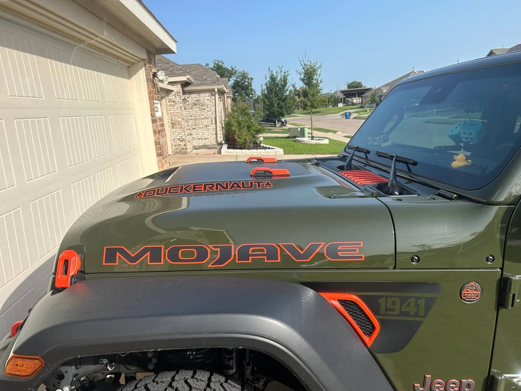 Jeep Gladiator Mojave orange mods IMG_1879