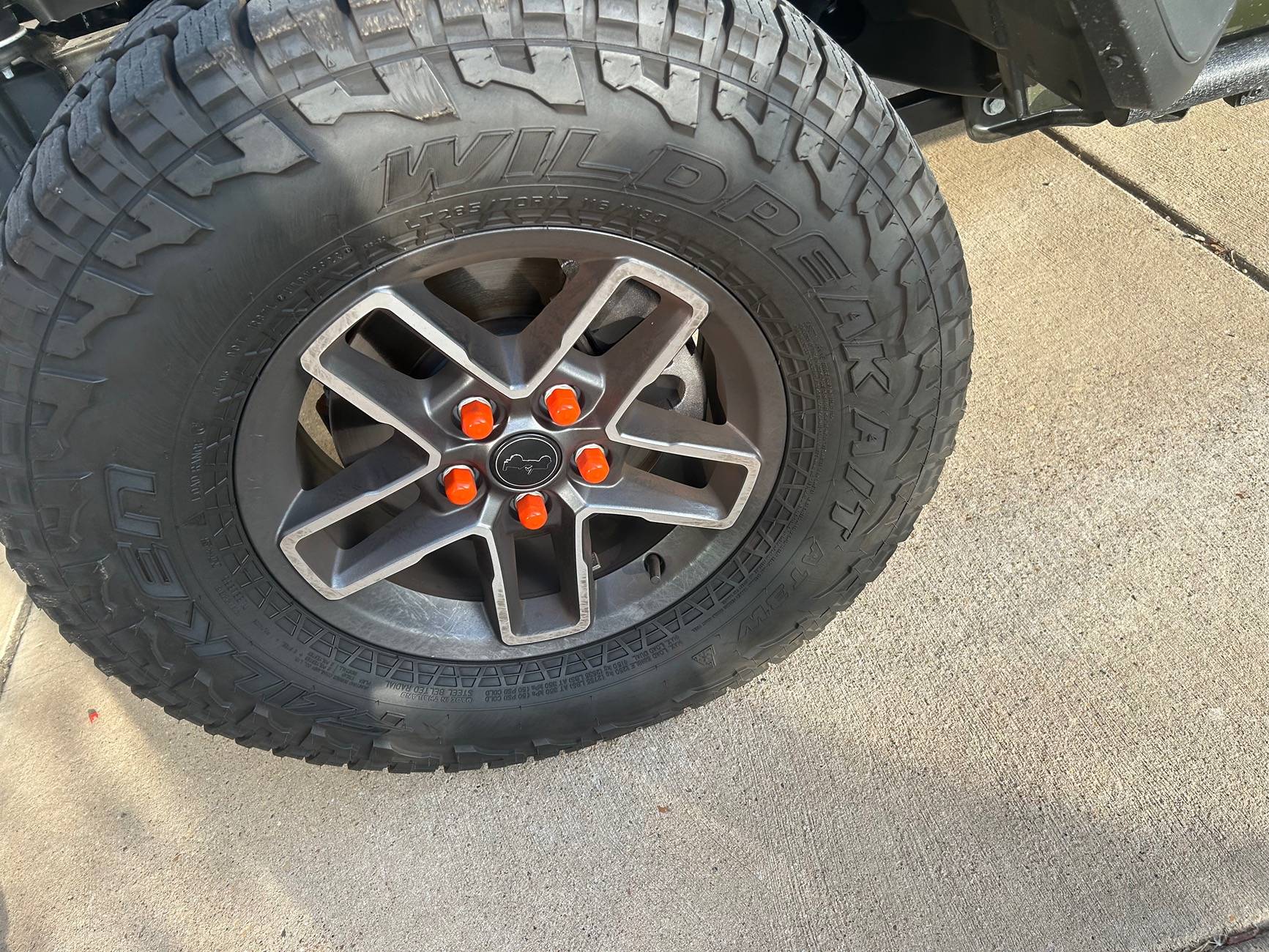 Jeep Gladiator Mojave orange mods IMG_1882