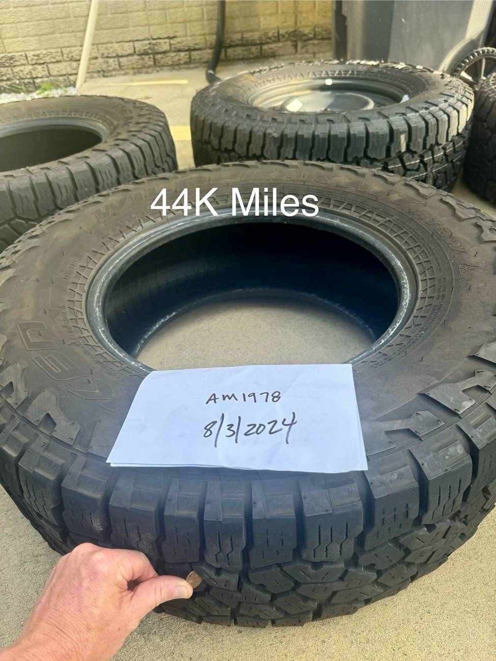 Jeep Gladiator Rubicon takeoffs - 4 Falkens Wildpeak A/T (4 @ 44K) For Sale IMG_1769